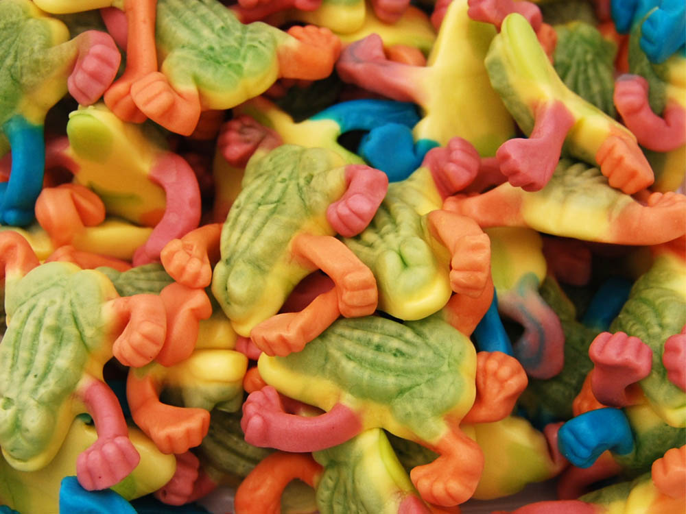 Jelly Rainbow Frogs