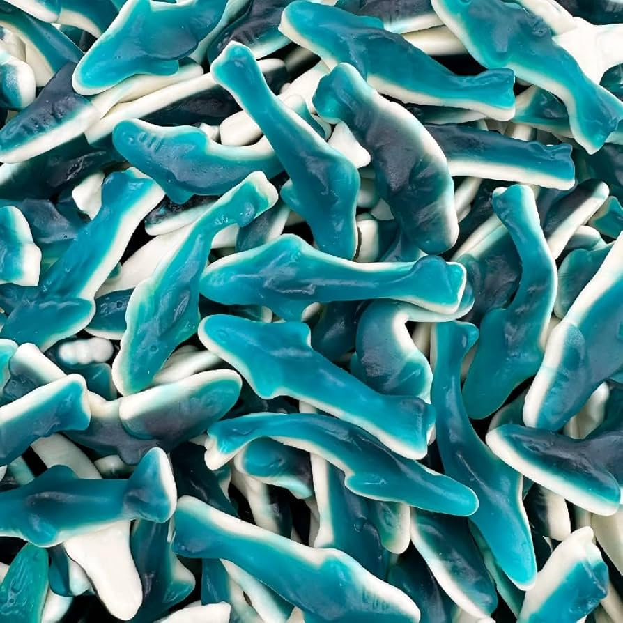 Large Gummy Sharks