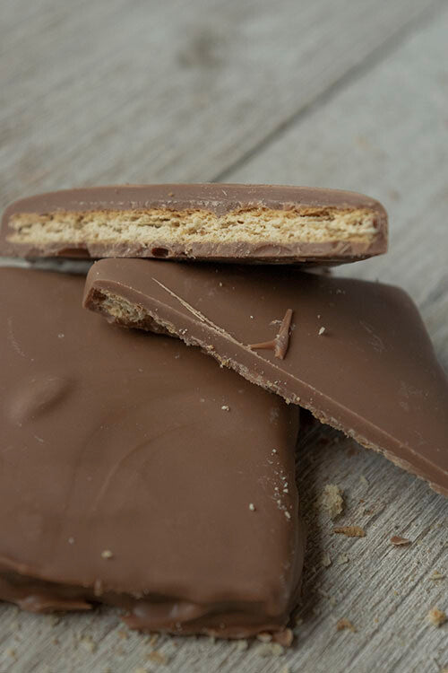 Chocolate Dipped Graham Crackers